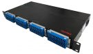 High density fiber enclosure ideal for high density applications such as Data Centers
